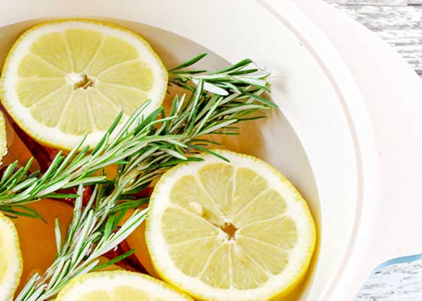 DIY Bath & Body - Rosemary Lemon Facial Sauna