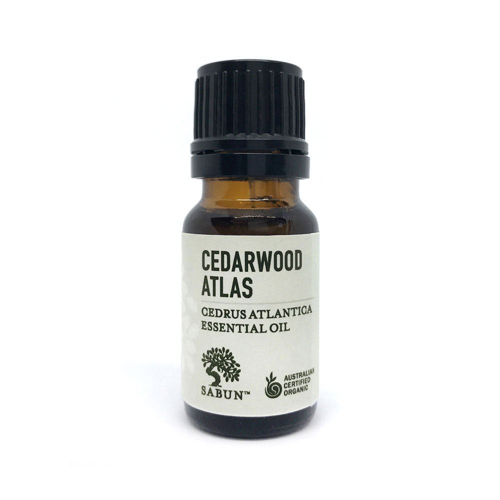 Organic Cedarwood Atlas Pure Essential Oil - Sabun