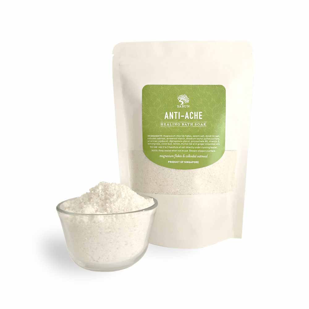 Anti-Ache Foaming Bath Salt – Sabun
