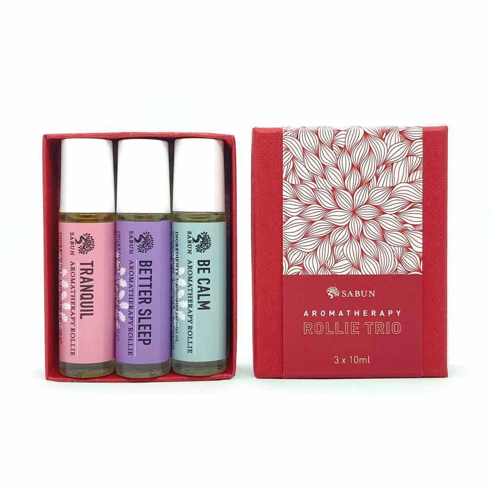 essential oil roll on gift set relax sabun