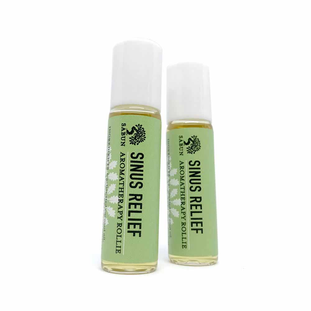 essential oil roll on sinus relief sabun