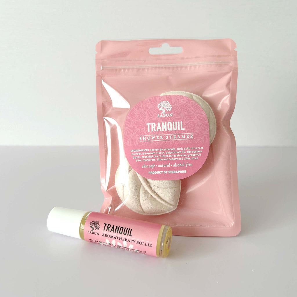 self care gift set shower steamer