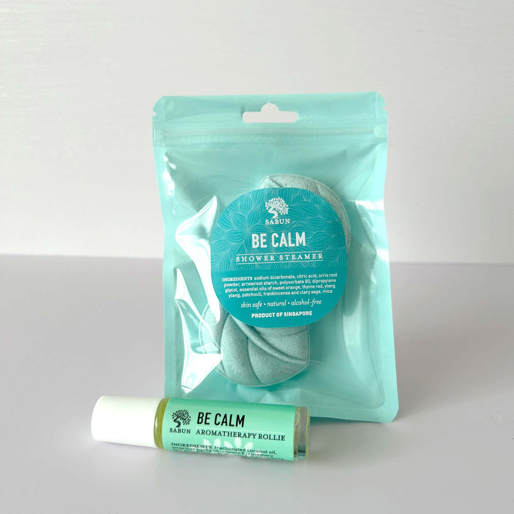 self care gift set shower steamer