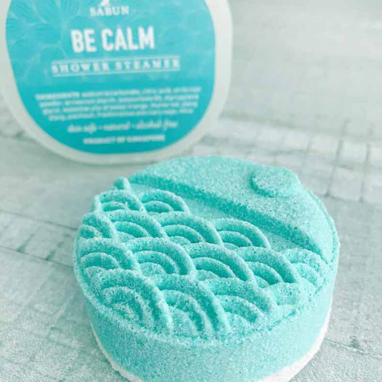 shower steamer be calm sabun