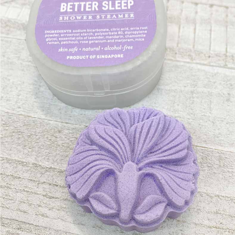 shower steamer better sleep sabun