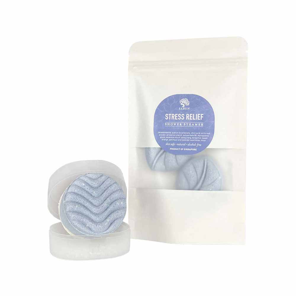 shower steamer stress relief sabun