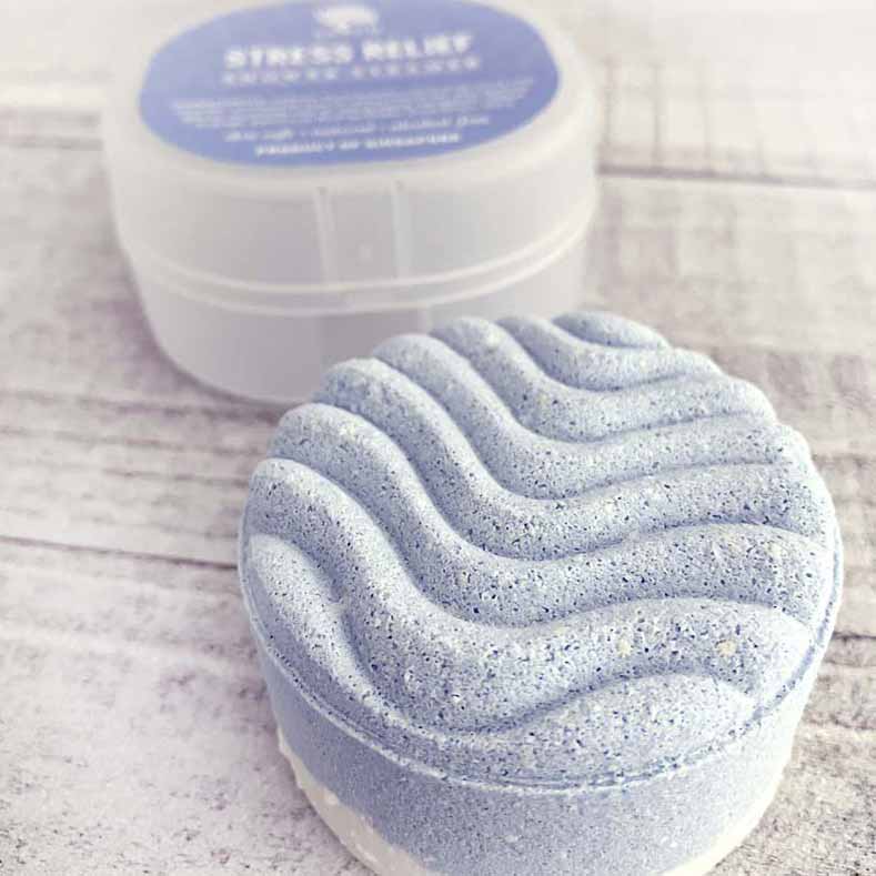 shower steamer stress relief sabun