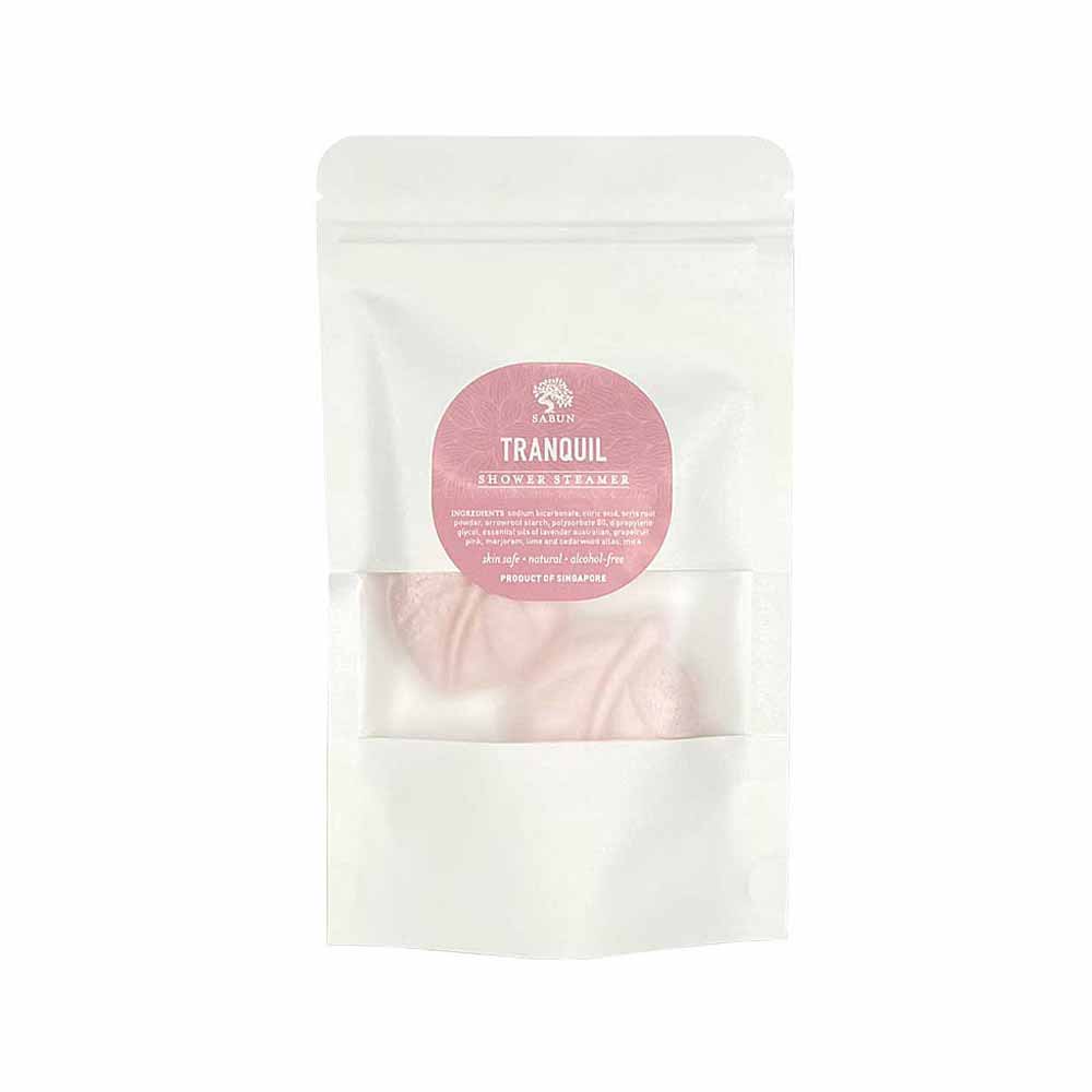 shower steamer tranquil sabun